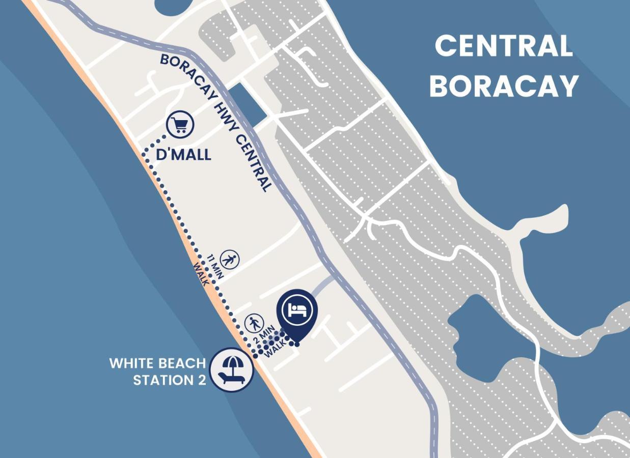 White Shamrock Beach Hotel Balabag  ภายนอก รูปภาพ